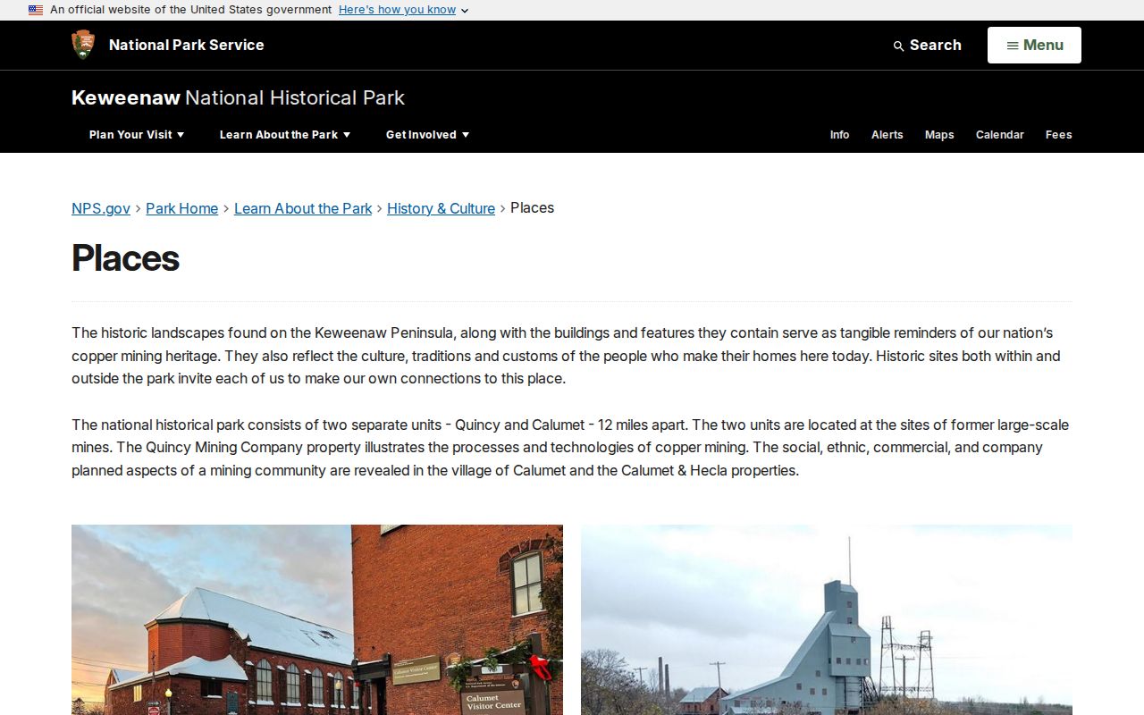 Keweenaw County court docket historic landscape context